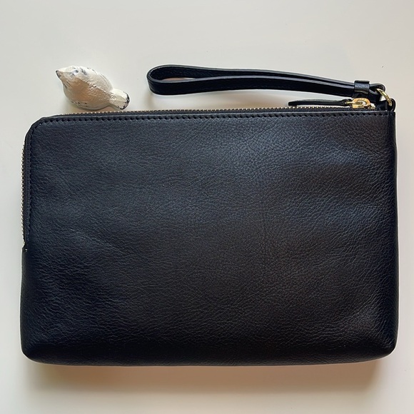 Talbots Commute Leather Wristlet